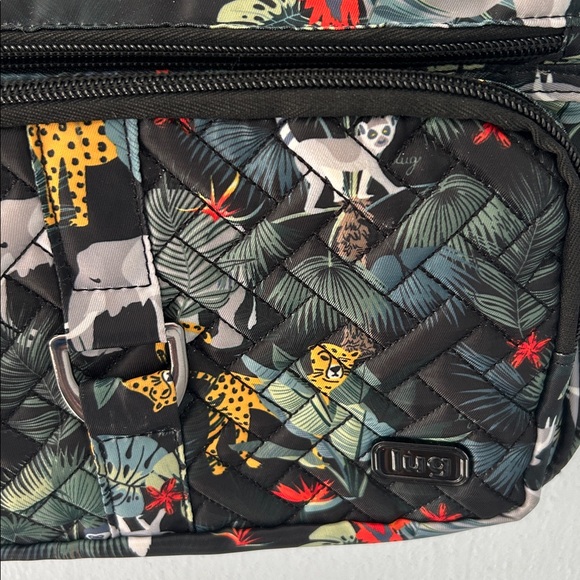 Lug Carousel XL Crossbody Wildlife Jungle Pattern Bag RFID - Picture 3 of 14